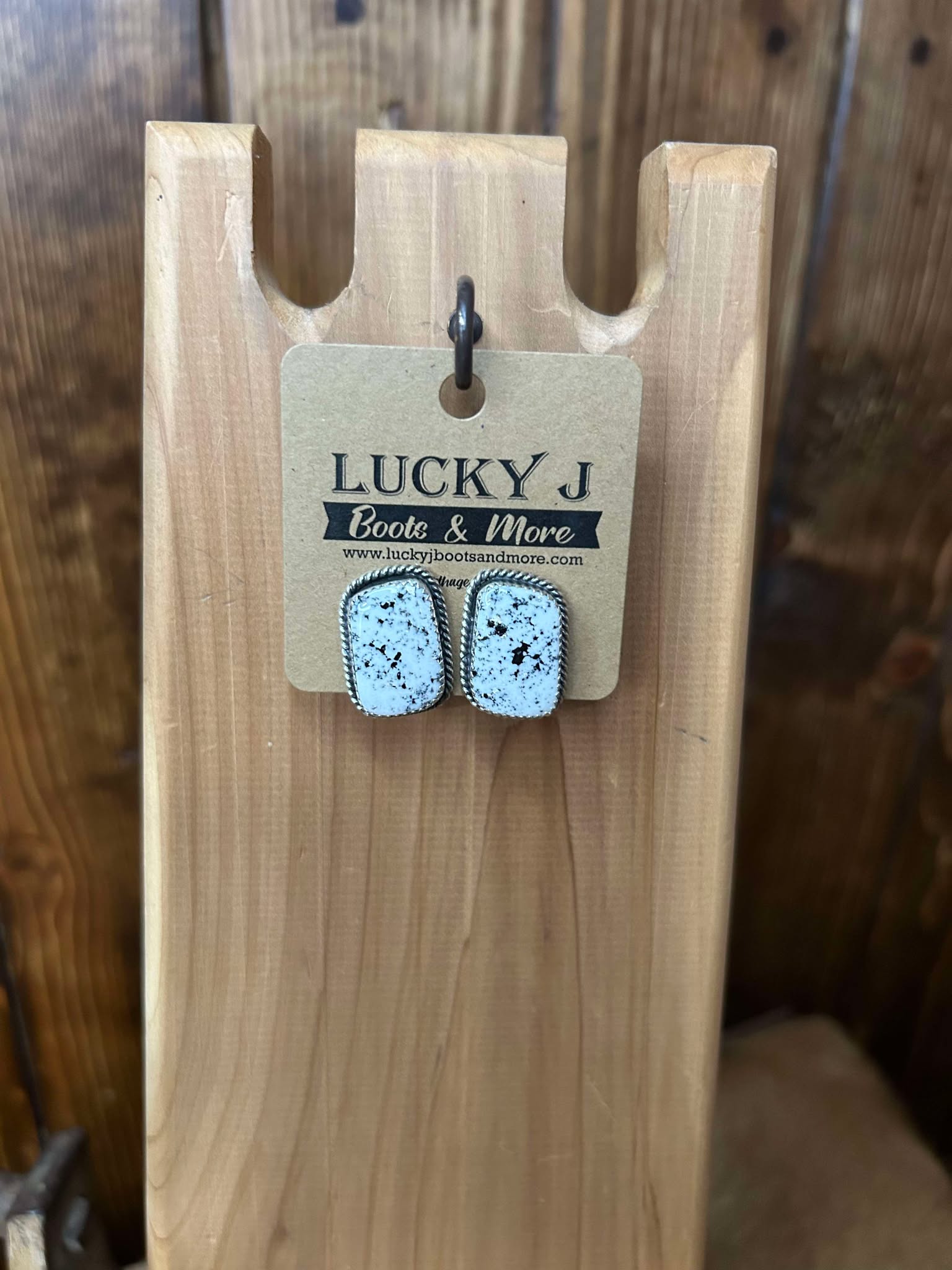 Faith Earrings-Earrings-earr-Lucky J Boots & More, Women's, Men's, & Kids Western Store Located in Carthage, MO