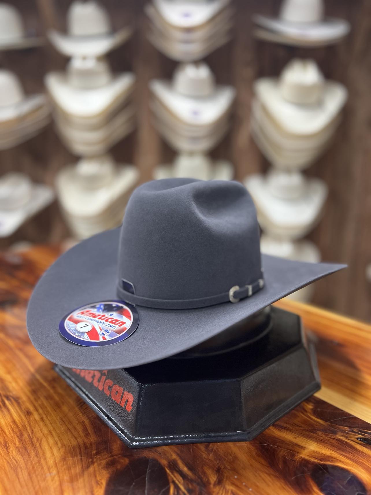 American 40x Steel Felt Hat 4.5 Brim 6-117-Felt Cowboy Hats-American Hat Co.-Lucky J Boots & More, Women's, Men's, & Kids Western Store Located in Carthage, MO