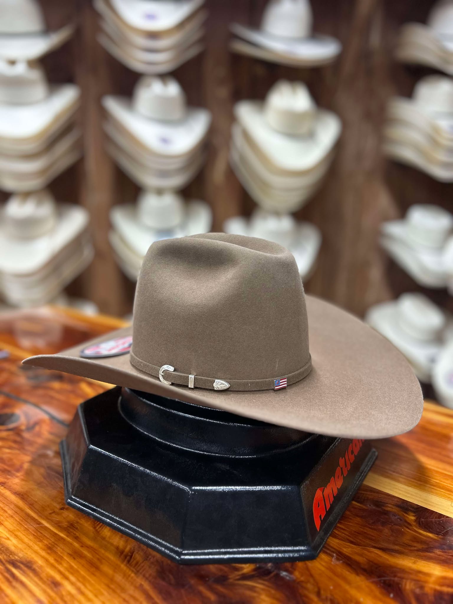 American 40x Tuscan Felt Hat 4.5 Brim 6-117-Felt Cowboy Hats-American Hat Co.-Lucky J Boots & More, Women's, Men's, & Kids Western Store Located in Carthage, MO