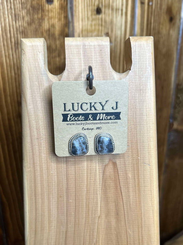 Ada Earrings-Earrings-LJ Turquoise-Lucky J Boots & More, Women's, Men's, & Kids Western Store Located in Carthage, MO