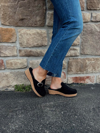 Corky's All Get Out in Black Suede Shoes *FINAL SALE*-Women's Casual Shoes-Corkys Footwear-Lucky J Boots & More, Women's, Men's, & Kids Western Store Located in Carthage, MO