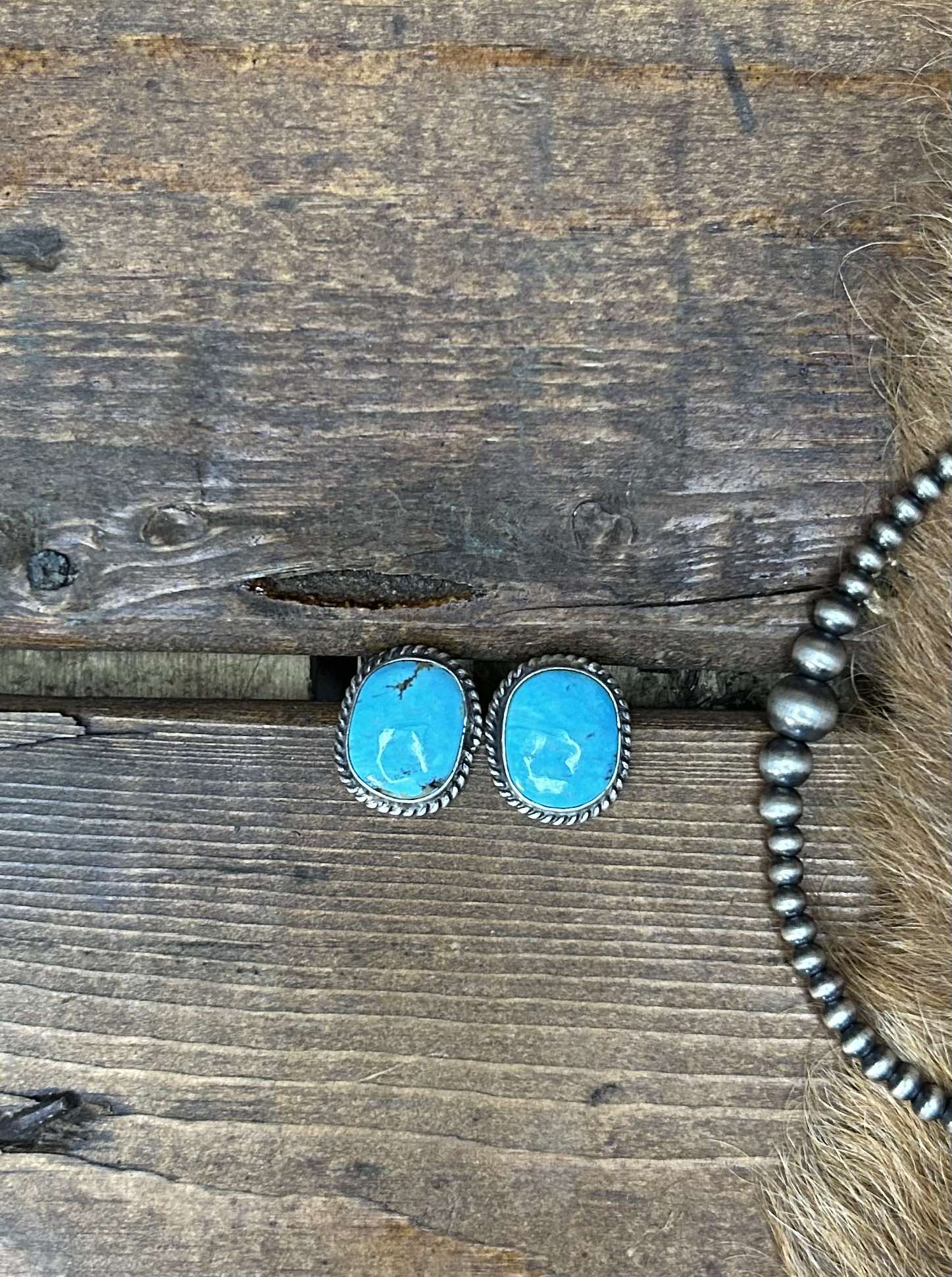 Zara Earrings-Earrings-LJ Turquoise-Lucky J Boots & More, Women's, Men's, & Kids Western Store Located in Carthage, MO