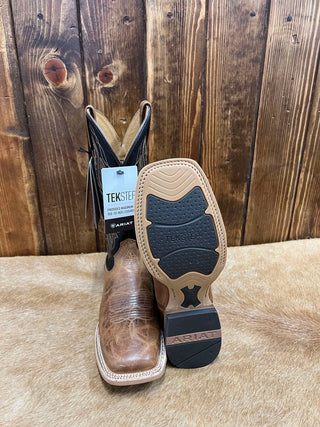 Men's Ariat Baxter Dark Tan Boot-Men's Boots-Ariat-Lucky J Boots & More, Women's, Men's, & Kids Western Store Located in Carthage, MO