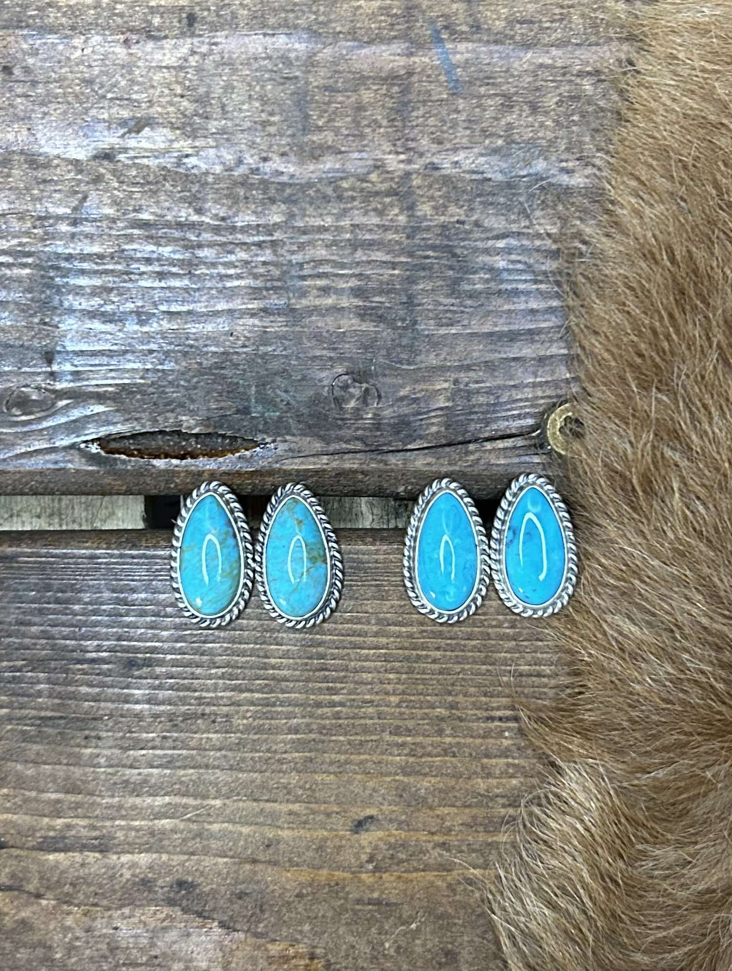 Haven Earrings-Earrings-LJ Turquoise-Lucky J Boots & More, Women's, Men's, & Kids Western Store Located in Carthage, MO