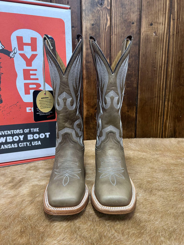 Women's Hyer Agusta Tan Boots-Women's Boots-HYER Boots-Lucky J Boots & More, Women's, Men's, & Kids Western Store Located in Carthage, MO