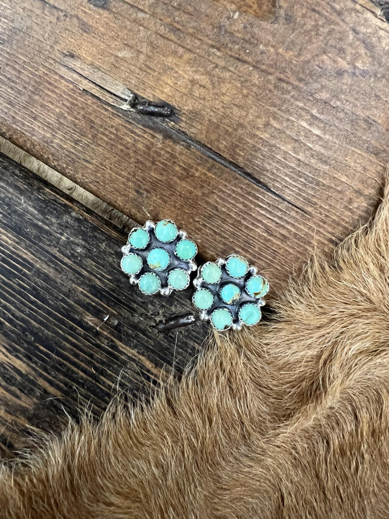 Camden Earrings-Earrings-LJ Turquoise-Lucky J Boots & More, Women's, Men's, & Kids Western Store Located in Carthage, MO