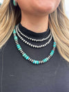 Kendall Necklace-Necklaces-LJ Turquoise-Lucky J Boots & More, Women's, Men's, & Kids Western Store Located in Carthage, MO