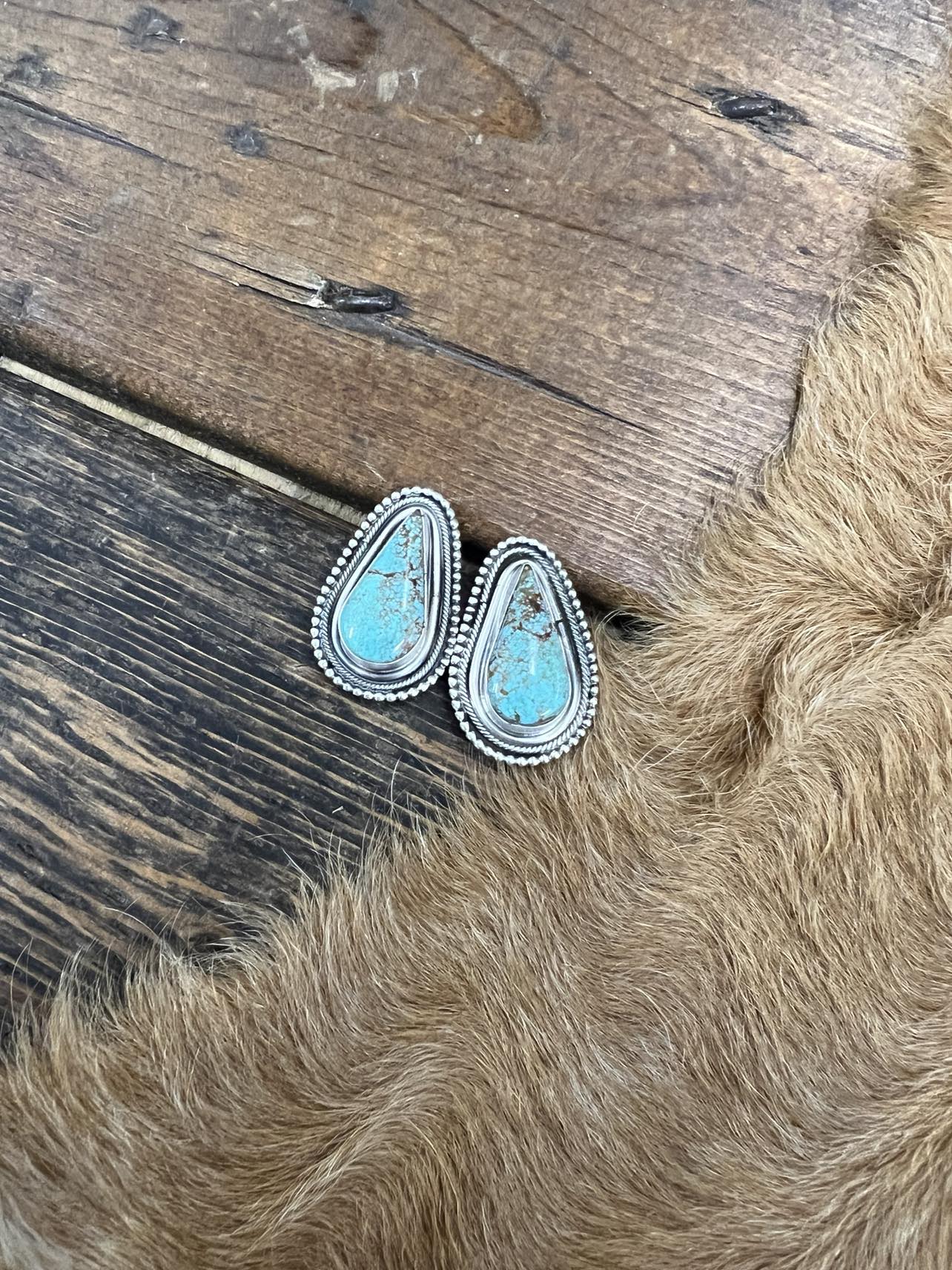 Orlando Earrings-Earrings-LJ Turquoise-Lucky J Boots & More, Women's, Men's, & Kids Western Store Located in Carthage, MO