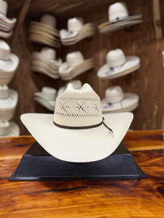Resistol Barbed Wire Straw Hat 4 1/4" Brim-Straw Cowboy Hats-Resistol-Lucky J Boots & More, Women's, Men's, & Kids Western Store Located in Carthage, MO