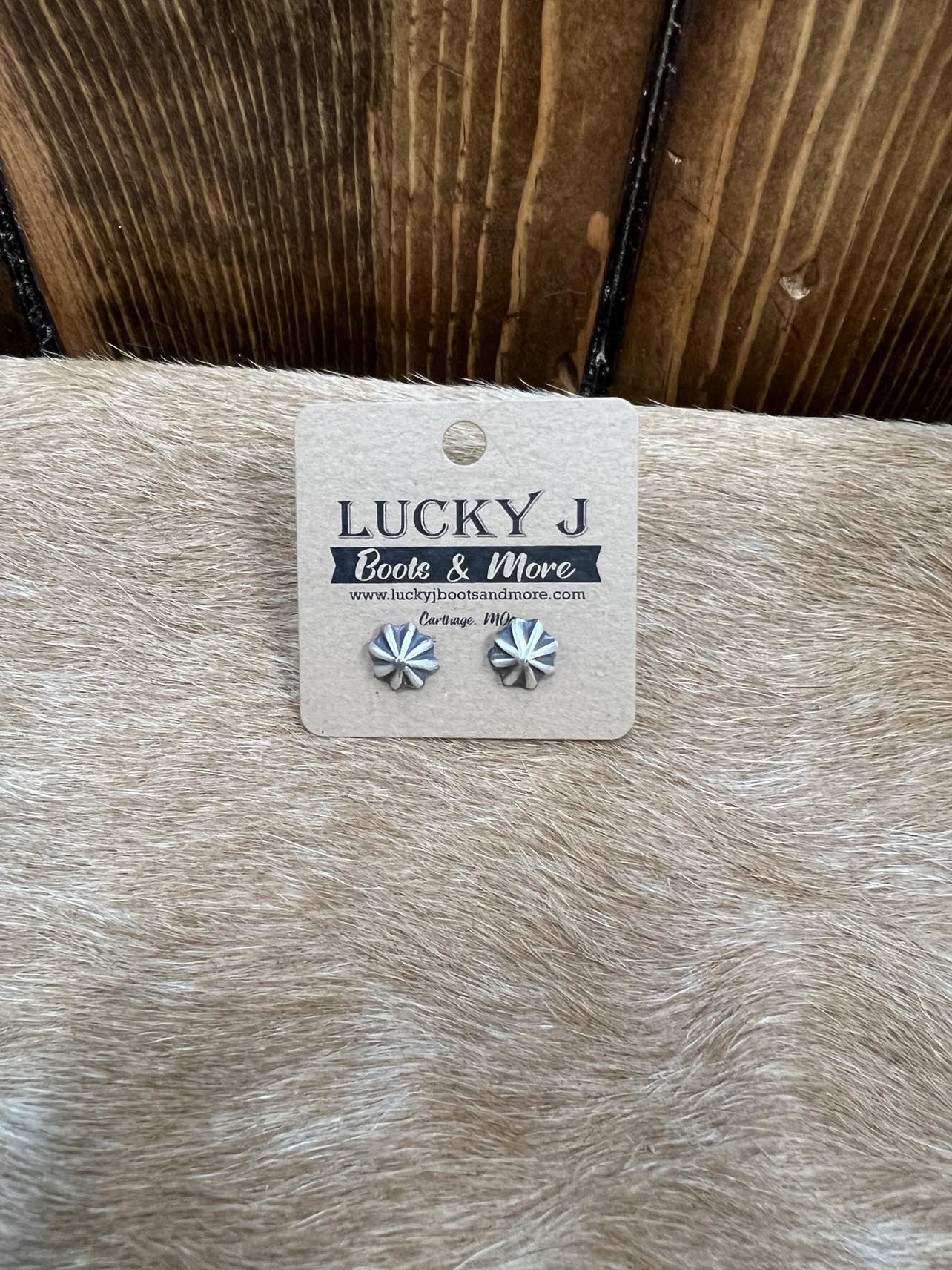 Brooke Earrings-Earrings-LJ Turquoise-Lucky J Boots & More, Women's, Men's, & Kids Western Store Located in Carthage, MO