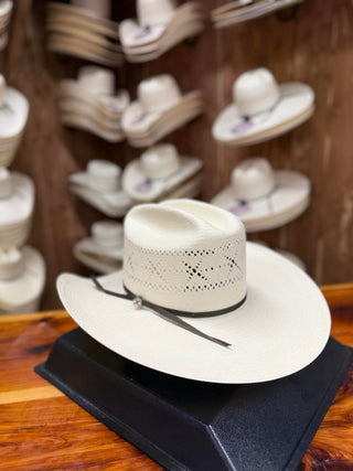 Resistol Barbed Wire Straw Hat 4 1/4" Brim-Straw Cowboy Hats-Resistol-Lucky J Boots & More, Women's, Men's, & Kids Western Store Located in Carthage, MO