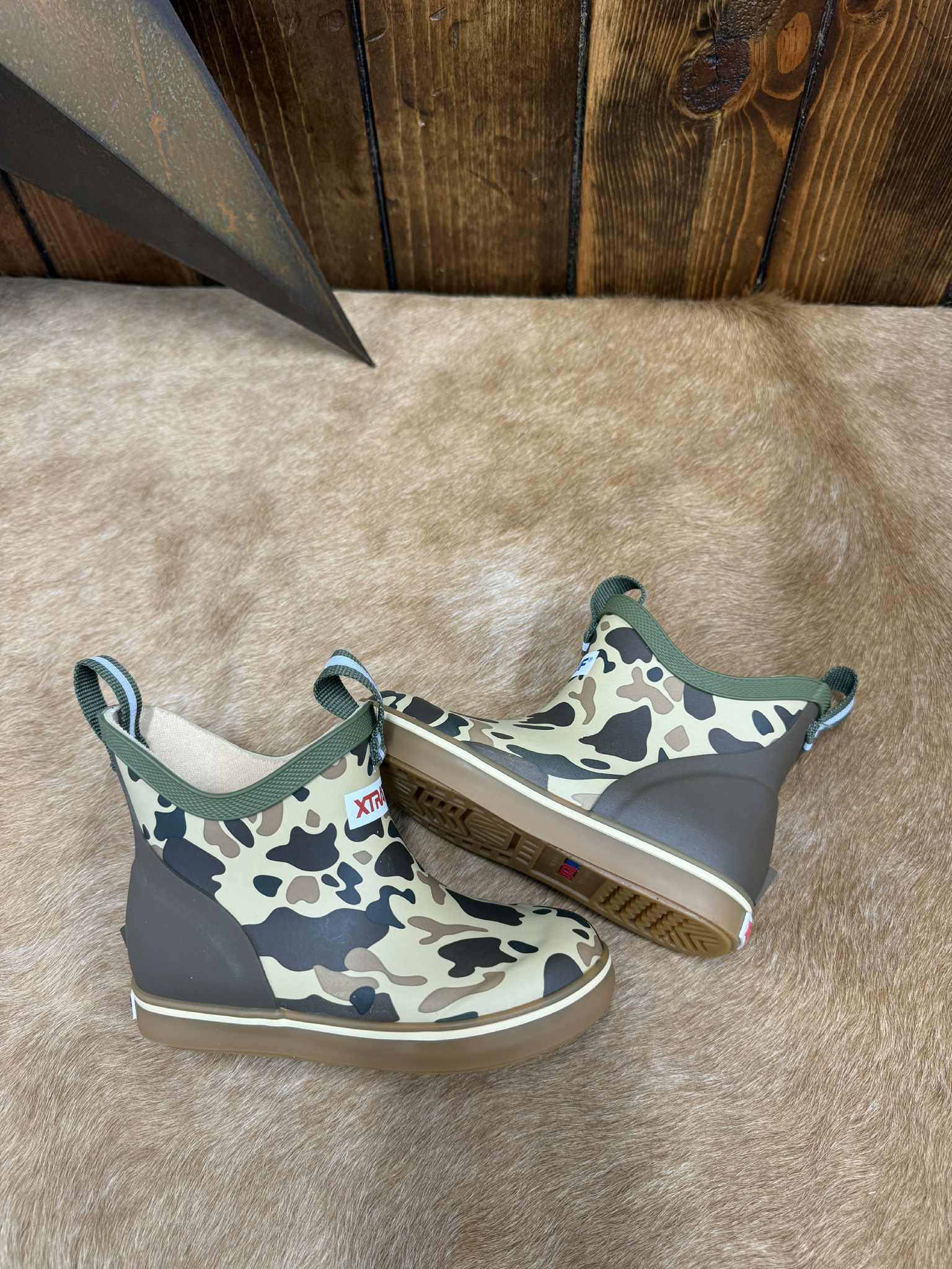 Kid's Xtratuf Ankle Deck Boots-Kid's Rain Boots-XTRATUF-Lucky J Boots & More, Women's, Men's, & Kids Western Store Located in Carthage, MO