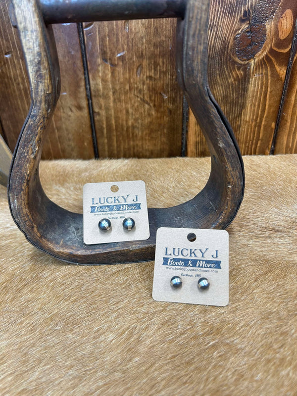 Banks Earrings-Earrings-LJ Turquoise-Lucky J Boots & More, Women's, Men's, & Kids Western Store Located in Carthage, MO