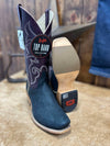 Men's Horse Power Grey Carpincho & Wine Texas Boots-Men's Boots-Horse Power-Lucky J Boots & More, Women's, Men's, & Kids Western Store Located in Carthage, MO