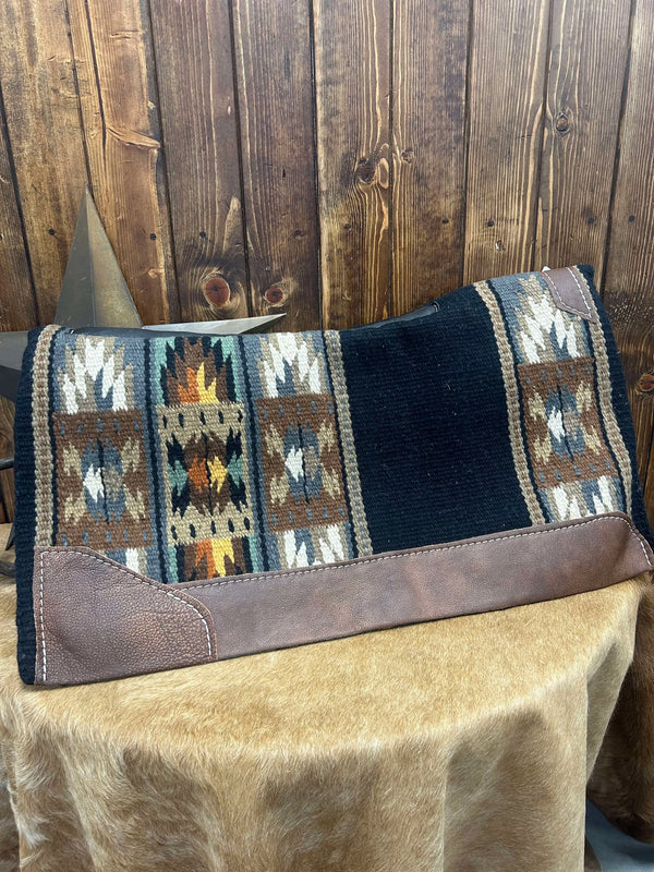 Best Ever Sandhill Brown & Sage Navajo Saddle Pad-Saddle Pads-Best Ever-Lucky J Boots & More, Women's, Men's, & Kids Western Store Located in Carthage, MO