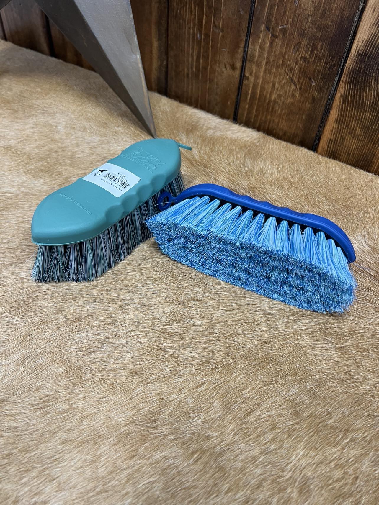 ST150 Professionals Choice Small Soft Poly Brush-STABLE SUPPLIES-Professionals Choice-Lucky J Boots & More, Women's, Men's, & Kids Western Store Located in Carthage, MO