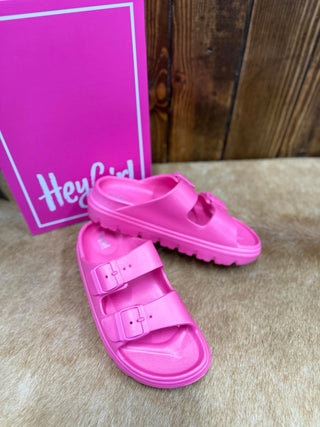 Corkys Cabana Sandal in Neon Pink *FINAL SALE*-Sandals-Corkys Footwear-Lucky J Boots & More, Women's, Men's, & Kids Western Store Located in Carthage, MO