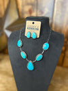The Shiloh Necklace Set-Necklaces-LJ Turquoise-Lucky J Boots & More, Women's, Men's, & Kids Western Store Located in Carthage, MO