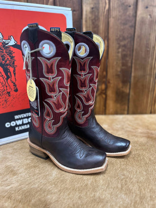 Women's Hyer Tipton Brown Goat Boot-Women's Boots-HYER Boots-Lucky J Boots & More, Women's, Men's, & Kids Western Store Located in Carthage, MO