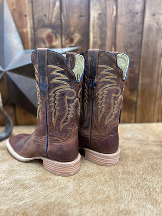 Men's R. Watson Cognac Goat Boot-Men's Boots-R. Watson-Lucky J Boots & More, Women's, Men's, & Kids Western Store Located in Carthage, MO