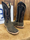 Men's Anderson Bean Antique Saddle Safari Elephant and Black Kidskin Boots-Men's Boots-Anderson Bean-Lucky J Boots & More, Women's, Men's, & Kids Western Store Located in Carthage, MO