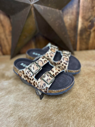 Women's Roper Leopard Delilah Sandals *FINAL SALE*-Sandals-Roper-Lucky J Boots & More, Women's, Men's, & Kids Western Store Located in Carthage, MO