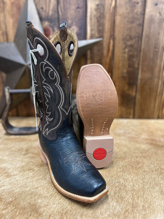 Men's Hyer Riley Black Shrunken Calf Boots-Men's Boots-HYER Boots-Lucky J Boots & More, Women's, Men's, & Kids Western Store Located in Carthage, MO