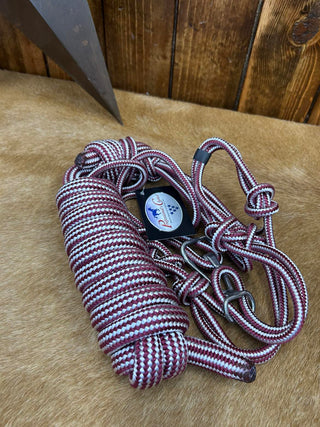 HRE Easy On Rope Halter w/Lead-HALTER-Professionals Choice-Lucky J Boots & More, Women's, Men's, & Kids Western Store Located in Carthage, MO