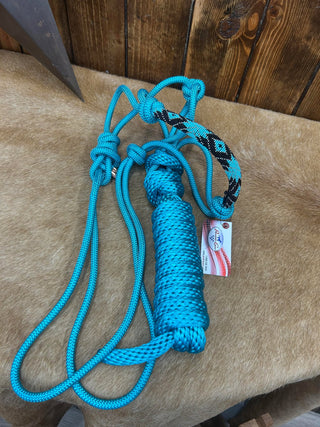 HRB Professionals Choice Beaded Rope Halter-HALTER-Professionals Choice-Lucky J Boots & More, Women's, Men's, & Kids Western Store Located in Carthage, MO