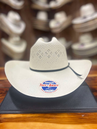 Resistol 20x Latigo Straw Hat 4 1/2"Brim-Straw Cowboy Hats-Resistol-Lucky J Boots & More, Women's, Men's, & Kids Western Store Located in Carthage, MO