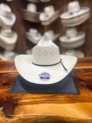 Resistol 20x Latigo Straw Hat 4 1/2"Brim-Straw Cowboy Hats-Resistol-Lucky J Boots & More, Women's, Men's, & Kids Western Store Located in Carthage, MO