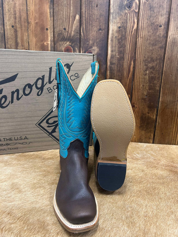Men's Fenoglio Mocha Pull Up Boot-Men's Boots-Fenoglio Boots-Lucky J Boots & More, Women's, Men's, & Kids Western Store Located in Carthage, MO