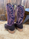 Women's Hyer Rose Hill Brown Roughout Boot-Women's Boots-HYER Boots-Lucky J Boots & More, Women's, Men's, & Kids Western Store Located in Carthage, MO