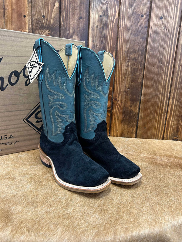 Men's Fenoglio Black Avatar Roughout Boot-Men's Boots-Fenoglio Boots-Lucky J Boots & More, Women's, Men's, & Kids Western Store Located in Carthage, MO