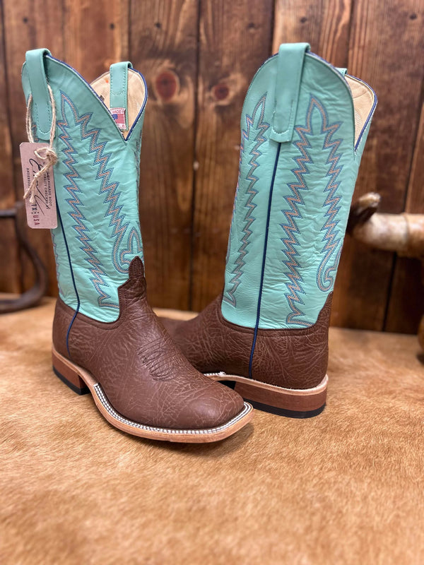 Men's Anderson Bean Chocolate Shrunken Shoulder Boot-Men's Boots-Anderson Bean-Lucky J Boots & More, Women's, Men's, & Kids Western Store Located in Carthage, MO