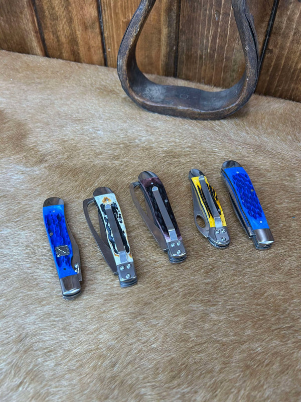 Twisted X Pocket Knives-Pocket Knives-WESTERN FASHION ACCESSORIES-Lucky J Boots & More, Women's, Men's, & Kids Western Store Located in Carthage, MO