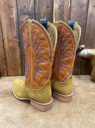 Men's Hyer Spearville Bronze Roughout Boot-Men's Boots-HYER Boots-Lucky J Boots & More, Women's, Men's, & Kids Western Store Located in Carthage, MO