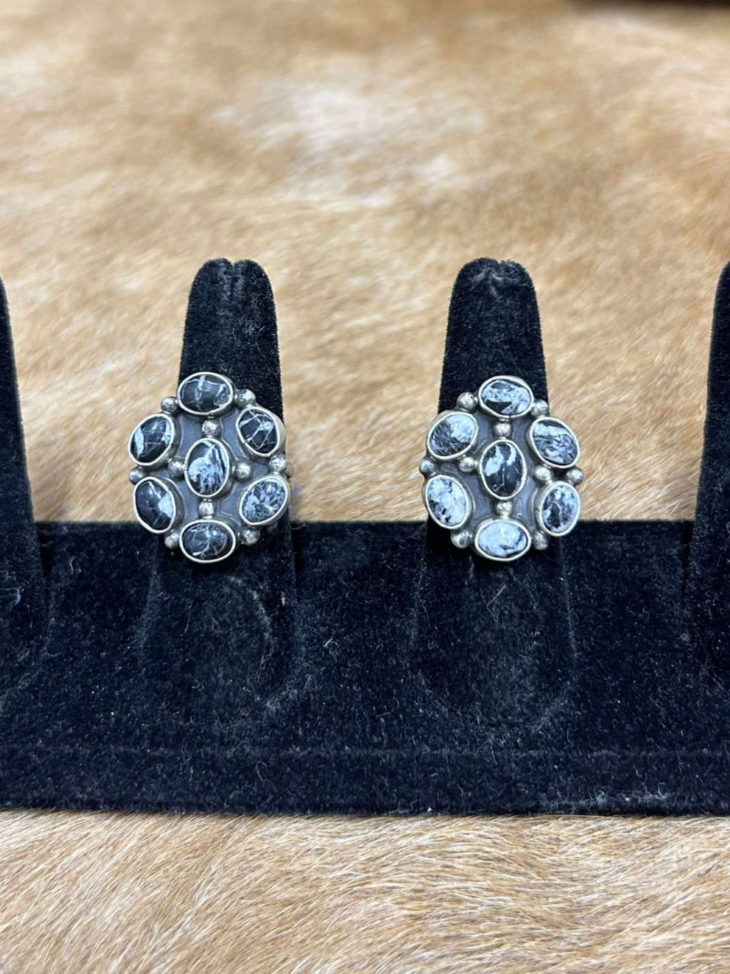 Wynter Ring-Rings-LJ Turquoise-Lucky J Boots & More, Women's, Men's, & Kids Western Store Located in Carthage, MO