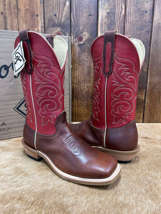 Men's Fenoglio Cognac King Ranch Boot-Men's Boots-Fenoglio Boots-Lucky J Boots & More, Women's, Men's, & Kids Western Store Located in Carthage, MO