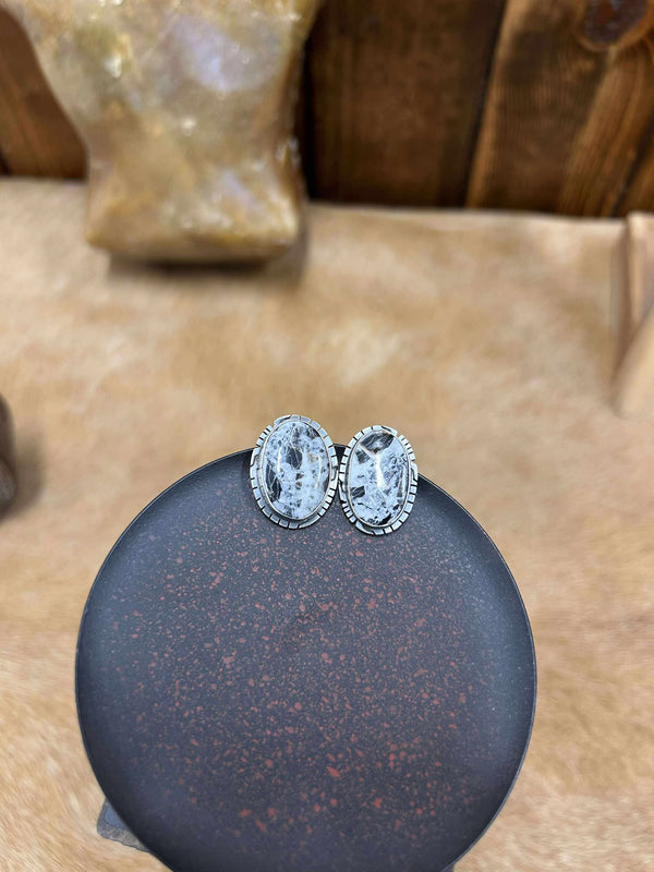 Gwendolyn Earrings-Earrings-LJ Turquoise-Lucky J Boots & More, Women's, Men's, & Kids Western Store Located in Carthage, MO