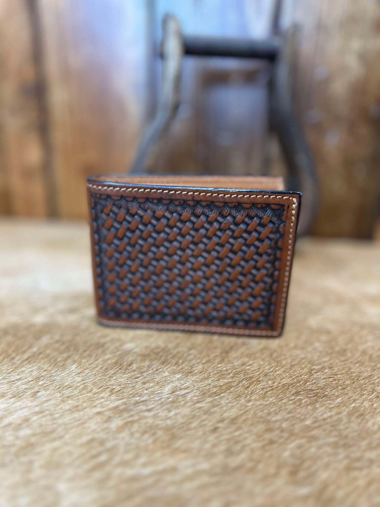 Ranger Belt Co. Bifold Wallets-Wallets-WESTERN FASHION ACCESSORIES-Lucky J Boots & More, Women's, Men's, & Kids Western Store Located in Carthage, MO