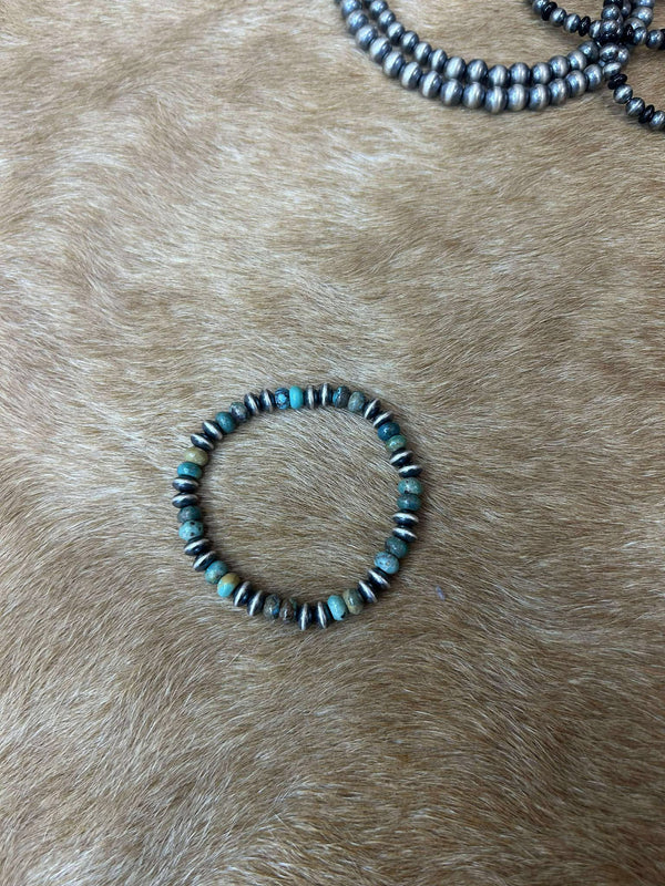 Lilo Bracelet-Bracelets-LJ Turquoise-Lucky J Boots & More, Women's, Men's, & Kids Western Store Located in Carthage, MO