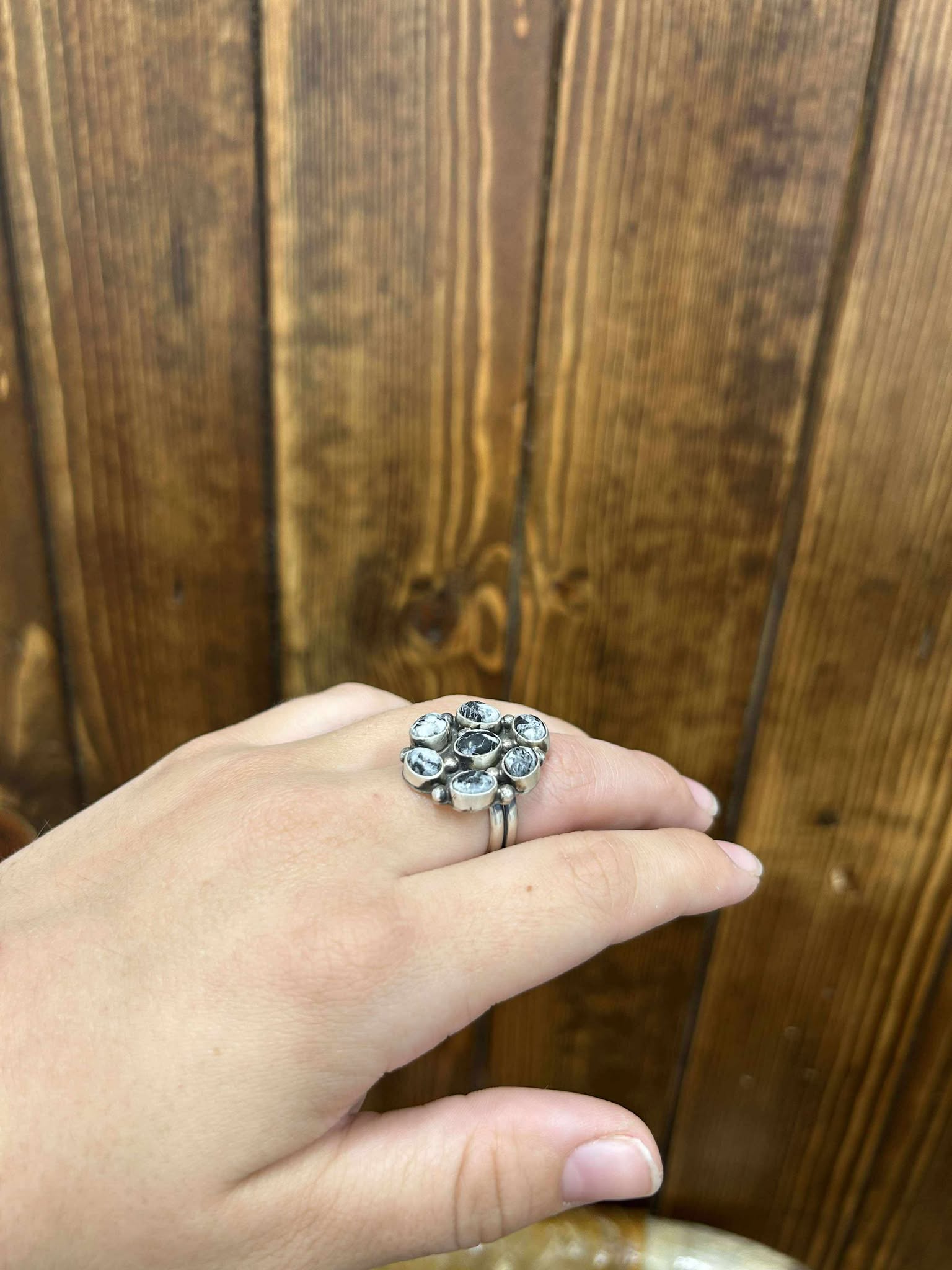 Wynter Ring-Rings-LJ Turquoise-Lucky J Boots & More, Women's, Men's, & Kids Western Store Located in Carthage, MO