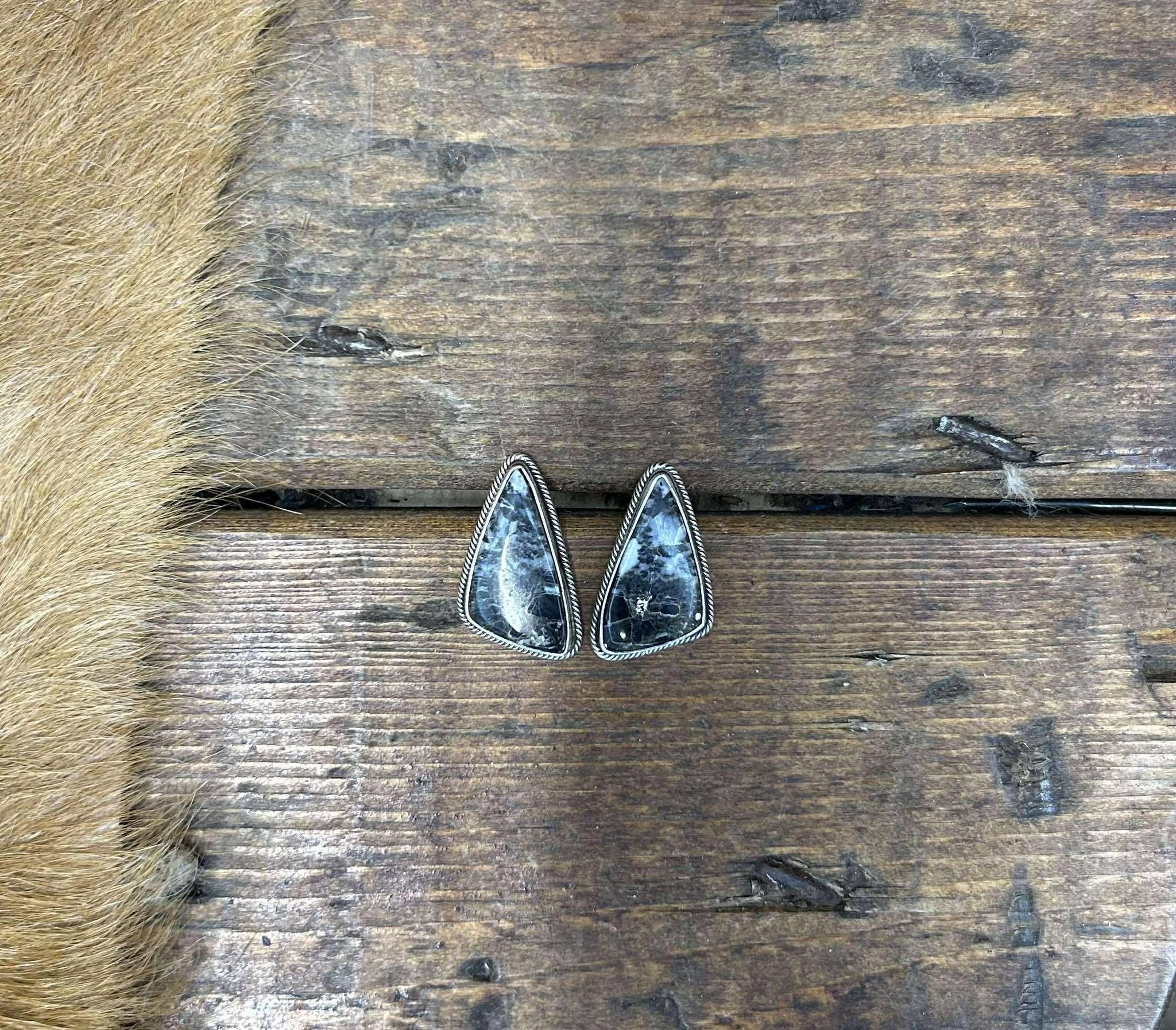 Regina Earrings-Earrings-LJ Turquoise-Lucky J Boots & More, Women's, Men's, & Kids Western Store Located in Carthage, MO