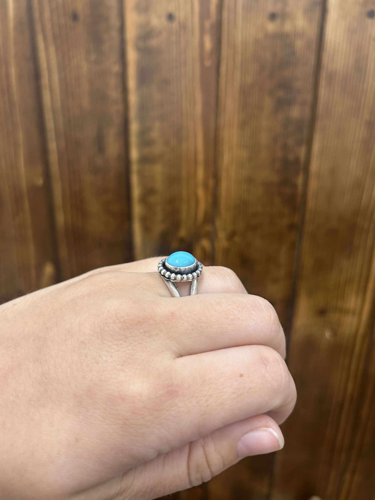 Ozzy Ring-Rings-LJ Turquoise-Lucky J Boots & More, Women's, Men's, & Kids Western Store Located in Carthage, MO