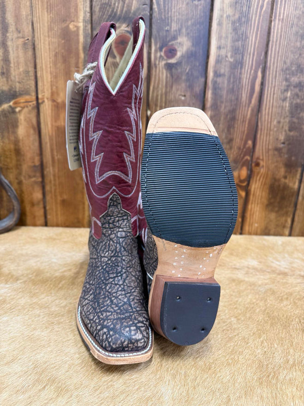 Women's Anderson Bean Chestnut Safari Elephant Boot-Women's Boots-Anderson Bean-Lucky J Boots & More, Women's, Men's, & Kids Western Store Located in Carthage, MO