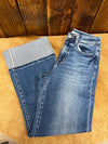 Women's Flying Monkey Finley 90's Vintage Cuff Jean-Women's Denim-Flying Monkey-Lucky J Boots & More, Women's, Men's, & Kids Western Store Located in Carthage, MO