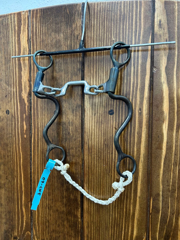 Dutton Ported Chain Bits-Bits-Dutton Bits-Lucky J Boots & More, Women's, Men's, & Kids Western Store Located in Carthage, MO