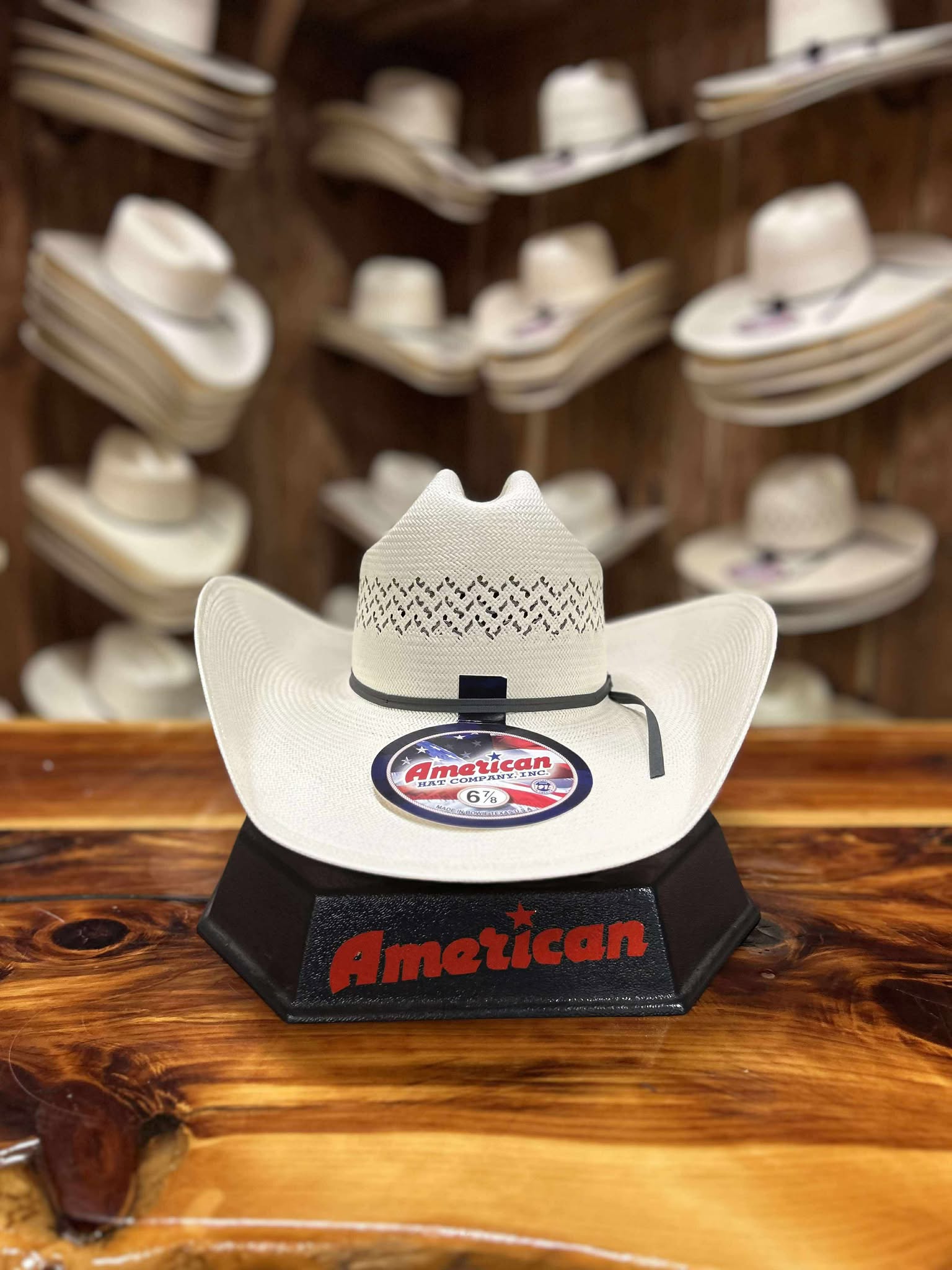 American Straw Hat 4 1/2