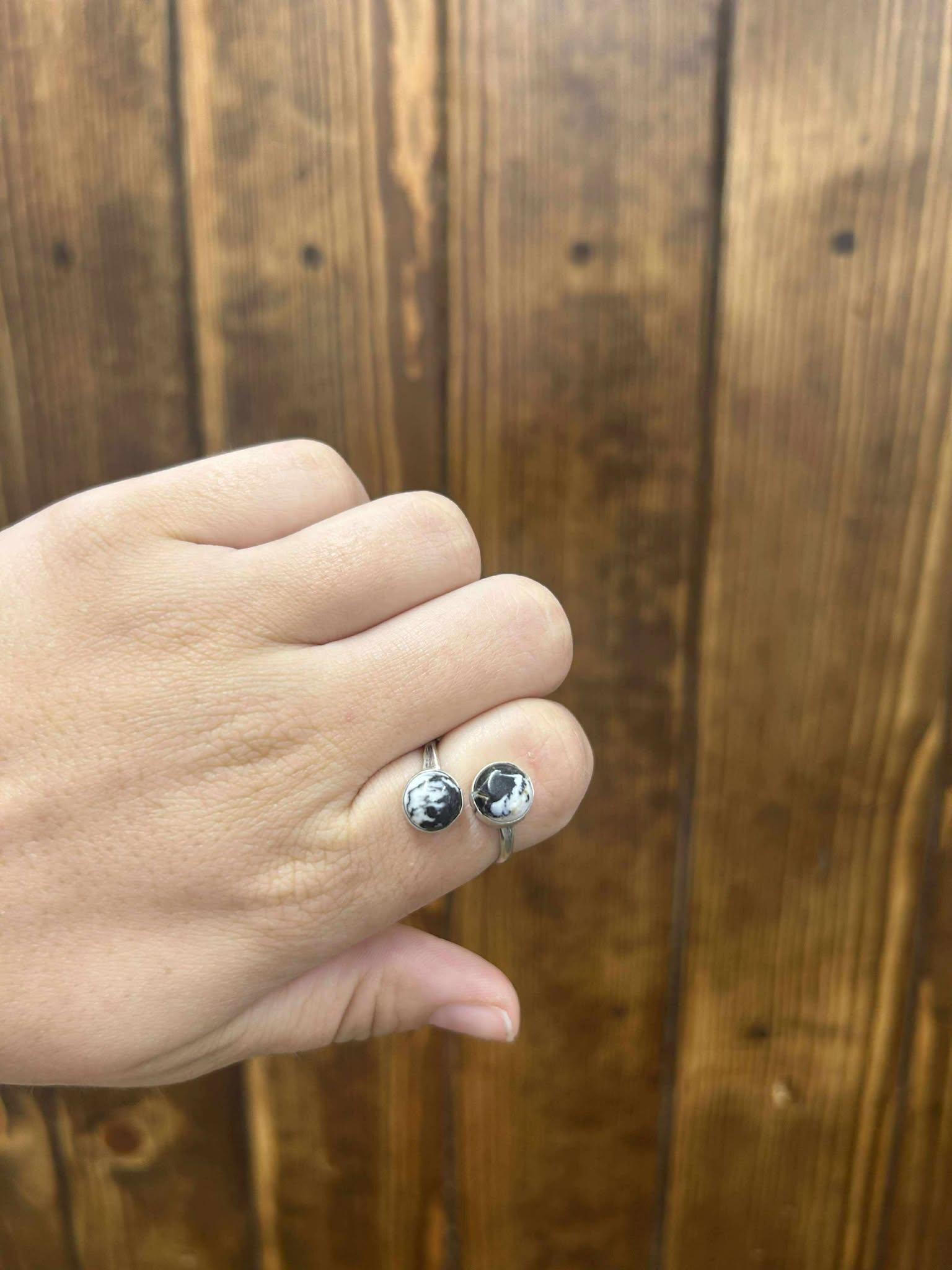 Hallie Ring-Rings-LJ Turquoise-Lucky J Boots & More, Women's, Men's, & Kids Western Store Located in Carthage, MO